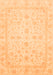 Oriental Orange Traditional Rug, abs3784org