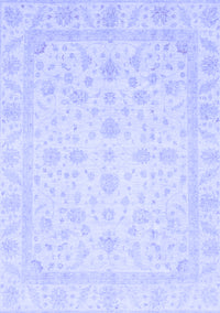 Oriental Blue Traditional Rug, abs3784blu