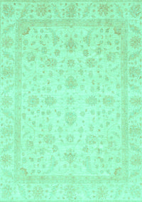 Oriental Turquoise Traditional Rug, abs3784turq