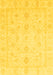 Oriental Yellow Traditional Rug, abs3785yw