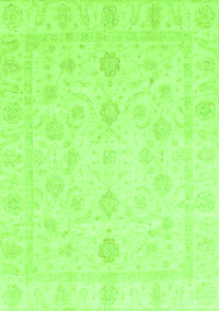 Oriental Green Traditional Rug, abs3785grn