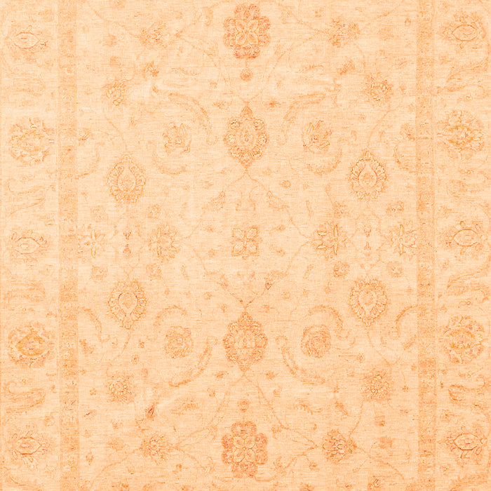 Oriental Orange Traditional Rug, abs3785org