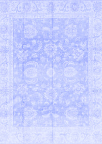 Oriental Blue Traditional Rug, abs3786blu