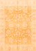 Oriental Orange Traditional Rug, abs3786org