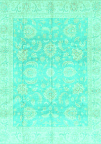 Oriental Turquoise Traditional Rug, abs3786turq