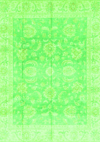 Oriental Green Traditional Rug, abs3786grn