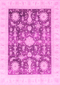 Oriental Pink Traditional Rug, abs3787pnk