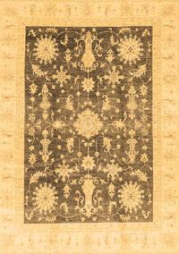 Oriental Brown Traditional Rug, abs3787brn