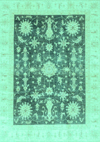 Oriental Turquoise Traditional Rug, abs3787turq