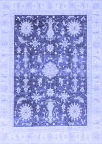 Oriental Blue Traditional Rug, abs3787blu