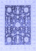 Oriental Blue Traditional Rug, abs3787blu