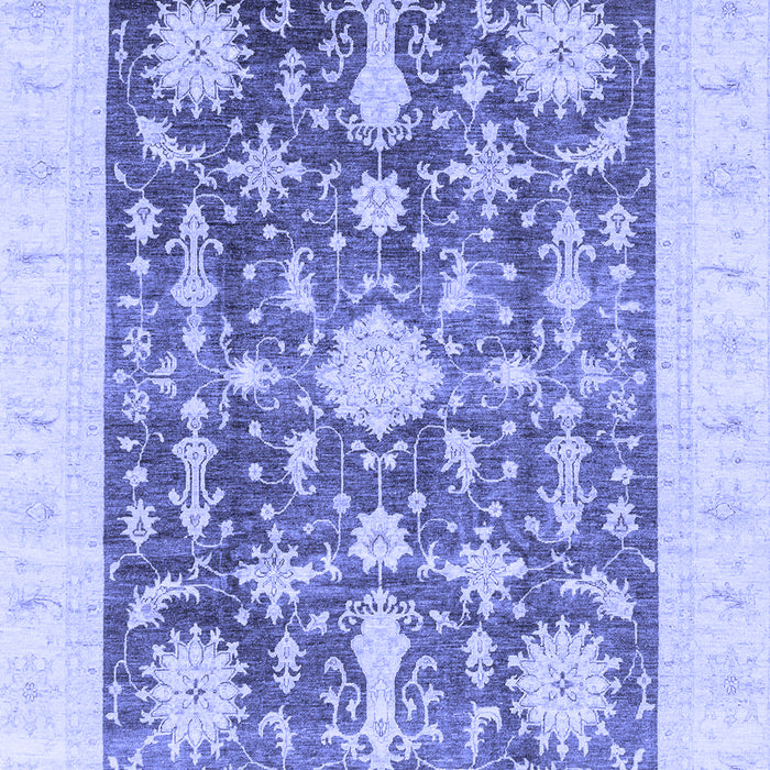 Oriental Blue Traditional Rug, abs3787blu