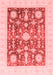 Oriental Red Traditional Area Rugs