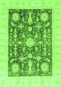 Oriental Green Traditional Rug, abs3787grn