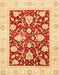 Abstract Orange Red Oriental Rug, abs3788