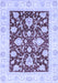 Oriental Blue Traditional Rug, abs3788blu