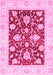 Oriental Pink Traditional Rug, abs3788pnk