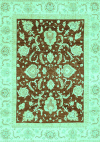 Oriental Turquoise Traditional Rug, abs3788turq