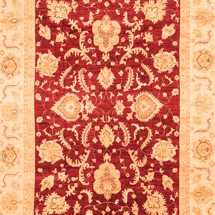 Oriental Orange Traditional Rug, abs3788org