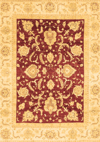 Oriental Brown Traditional Rug, abs3788brn