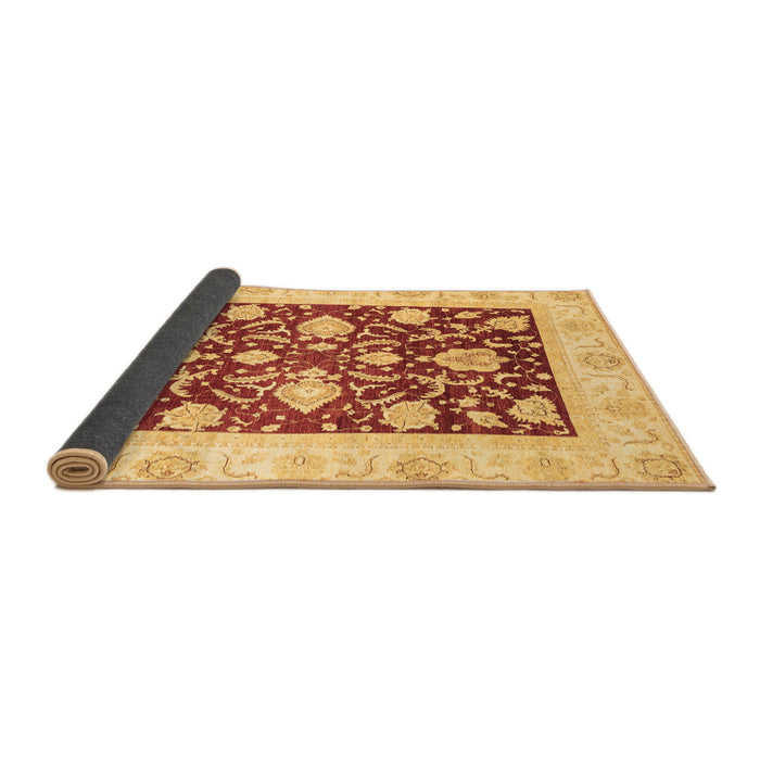 Sideview of Oriental Brown Traditional Rug, abs3788brn