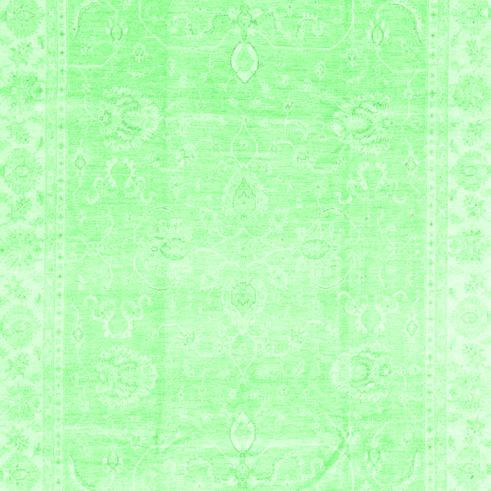 Oriental Emerald Green Traditional Rug, abs3789emgrn