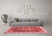 Modern Red Washable Rugs