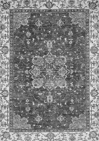 Abstract Gray Modern Rug, abs378gry