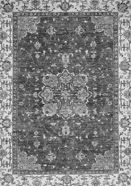 Abstract Gray Modern Rug, abs378gry