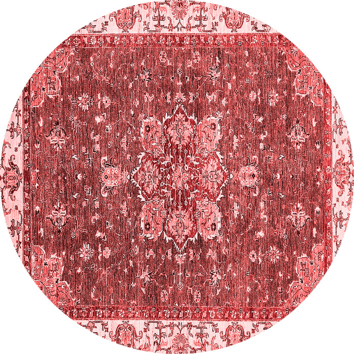 Abstract Red Modern Rug, abs378red