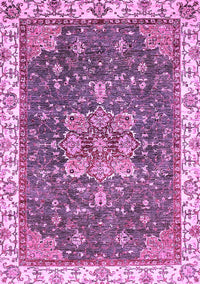 Abstract Purple Modern Rug, abs378pur