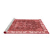 Modern Red Washable Rugs