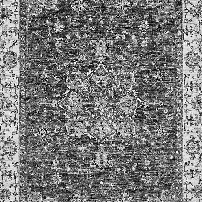Machine Washable Abstract Gray Modern Rug, wshabs378gry