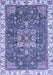 Abstract Blue Modern Rug, abs378blu