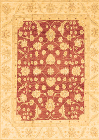 Abstract Brown Modern Rug, abs3790brn