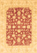 Abstract Brown Modern Rug, abs3790brn