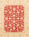 Abstract Bright Orange Modern Rug, abs3790