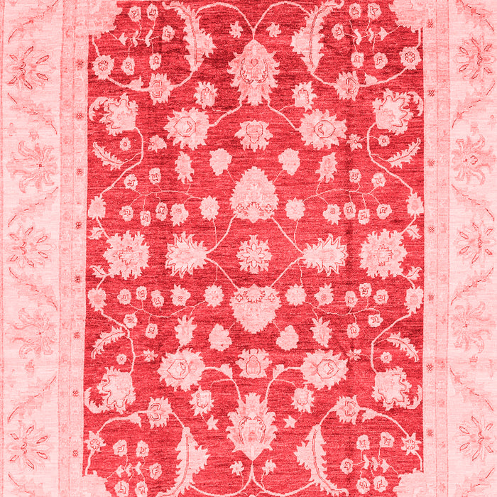 Machine Washable Abstract Red Modern Rug, wshabs3790red