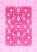 Abstract Pink Modern Rug, abs3791pnk