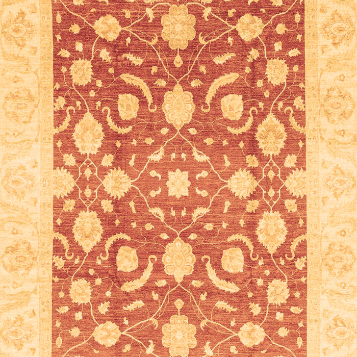 Machine Washable Abstract Brown Modern Rug, wshabs3791brn