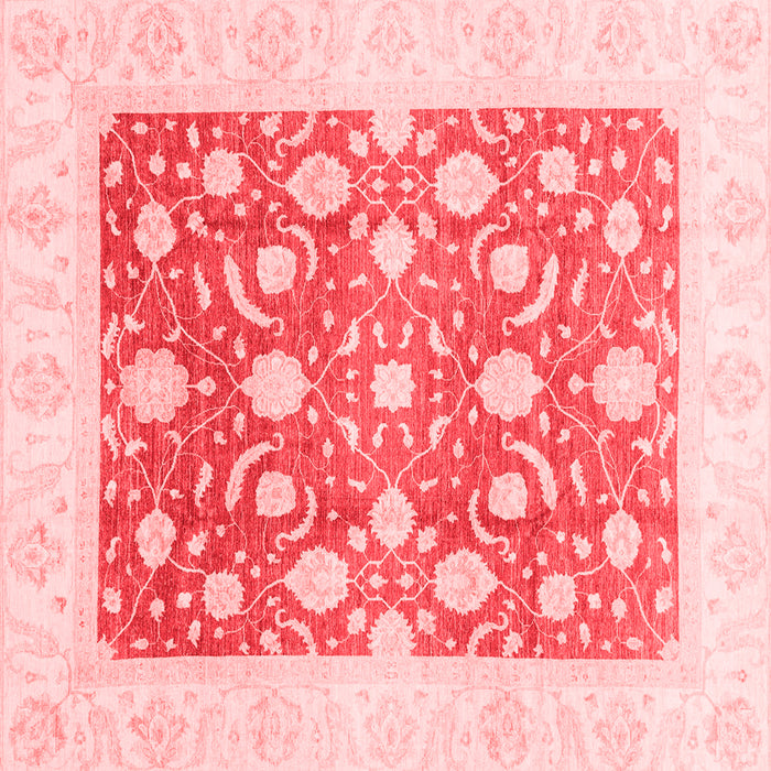 Machine Washable Abstract Red Modern Rug, wshabs3791red