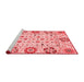 Modern Red Washable Rugs