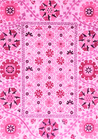 Abstract Pink Modern Rug, abs3792pnk