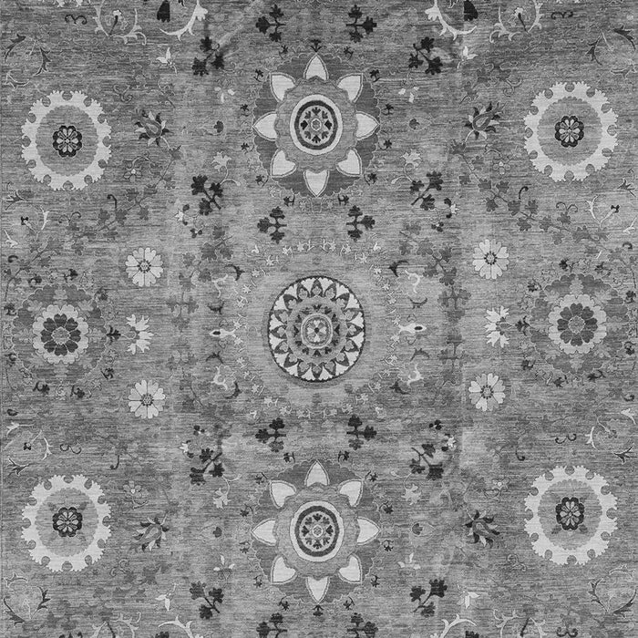 Machine Washable Abstract Gray Modern Rug, wshabs3793gry