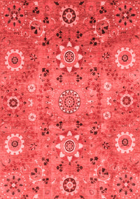 Abstract Red Modern Rug, abs3793red