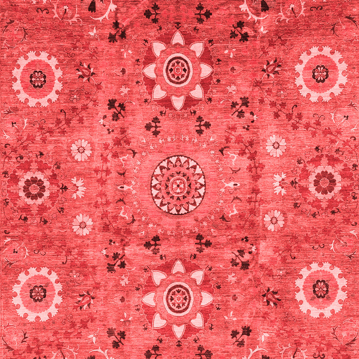 Abstract Red Modern Area Rugs