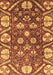 Machine Washable Abstract Brown Modern Rug, wshabs3794brn