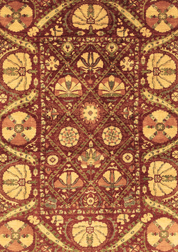 Abstract Brown Modern Rug, abs3794brn