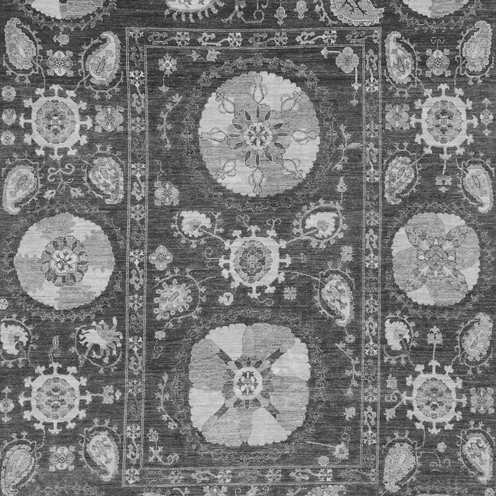 Machine Washable Abstract Gray Modern Rug, wshabs3795gry