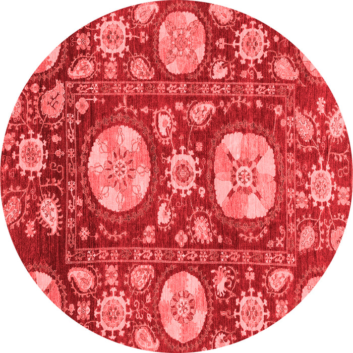 Machine Washable Abstract Red Modern Rug, wshabs3795red